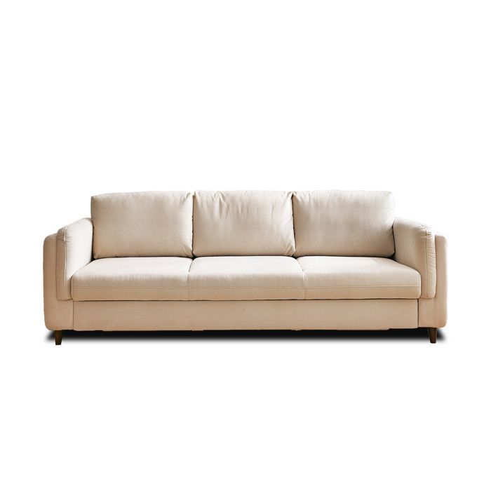 Brooke - Sofá cama de 3 plazas - en terciopelo - Beige