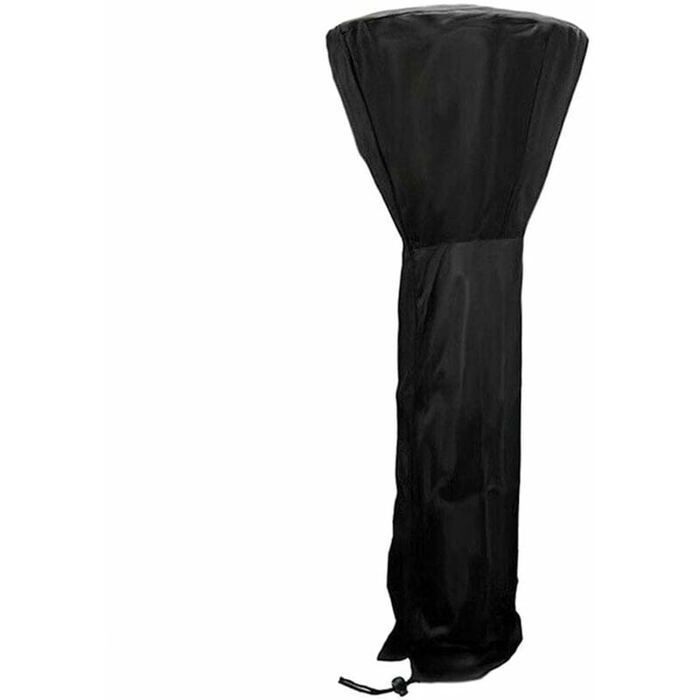 Funda para calefactor de exterior - XVX - Oxford 420D - Impermeable - Resistente a la intemperie - Negra