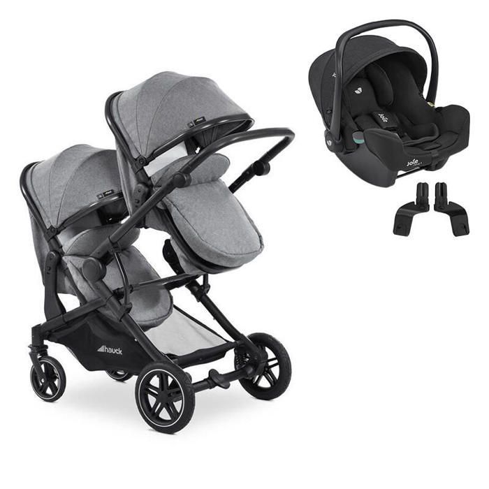 HAUCK - Passeggino doppio Atlantic Twin I-snug 2