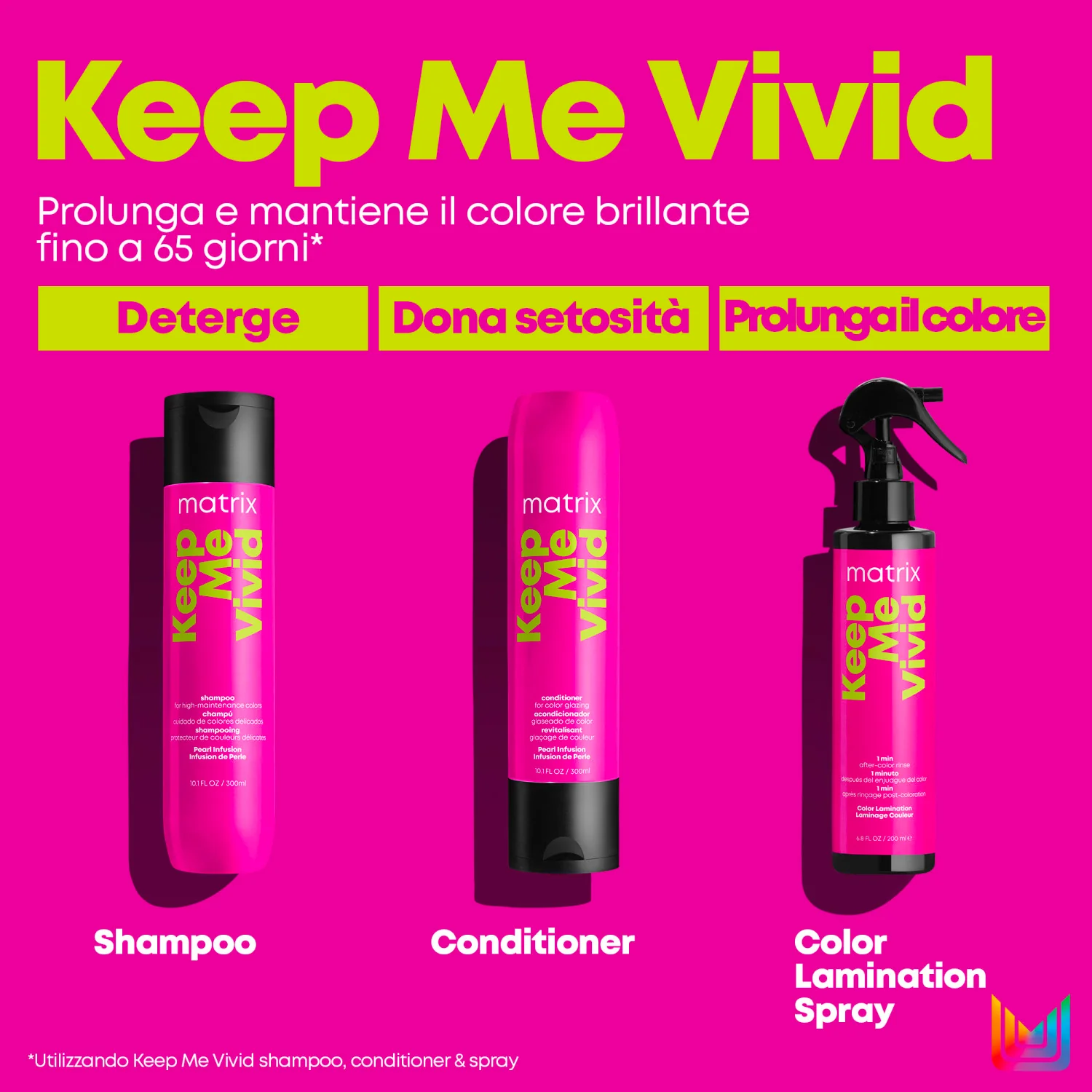 Total Results Keep Me Vivid Shampoo - Shampoo Protezione Colore