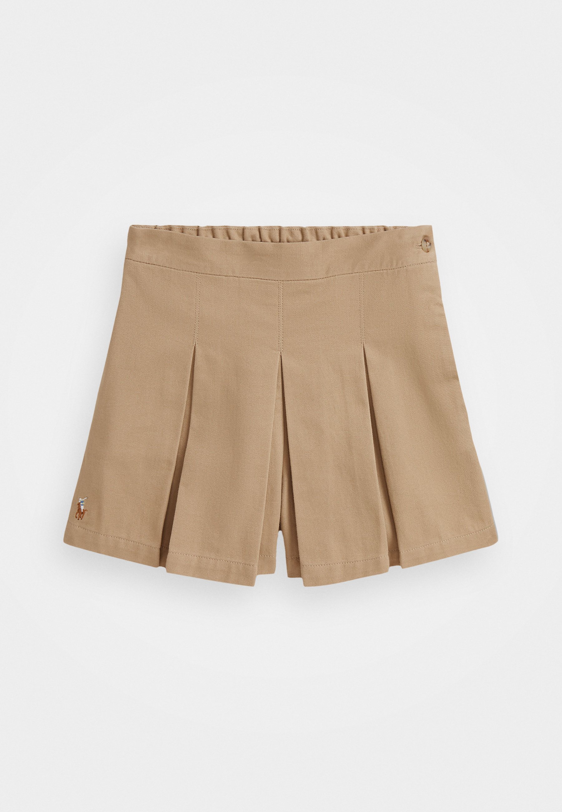 Polo Ralph Lauren geplooide chino culotte short - Geplooide rok - vintage kaki
