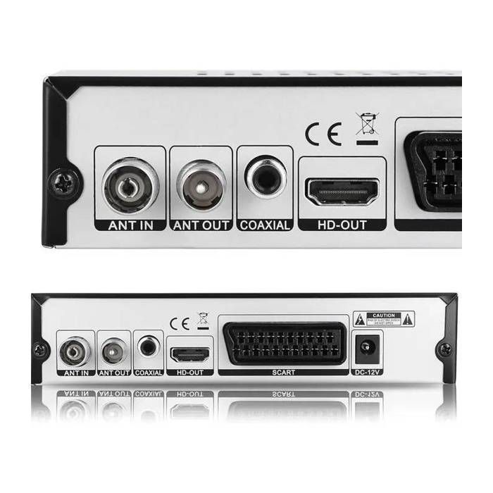 Decodificador DVB-T/T2 TNT - Full HD [1920 x 1080] HDMI MPEG-4 AVC MPEG-2 MP 1080i 1080P Estándar