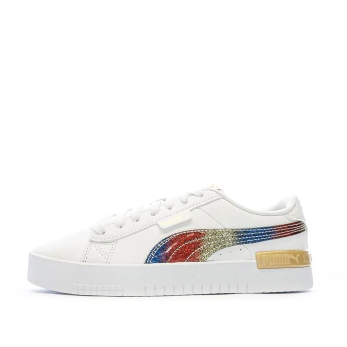 Baskets Blanches Fille Puma Jada Olympic