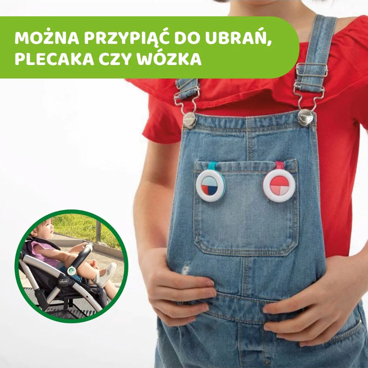 Chicco Natural, Klips zapachowy odstraszający komary