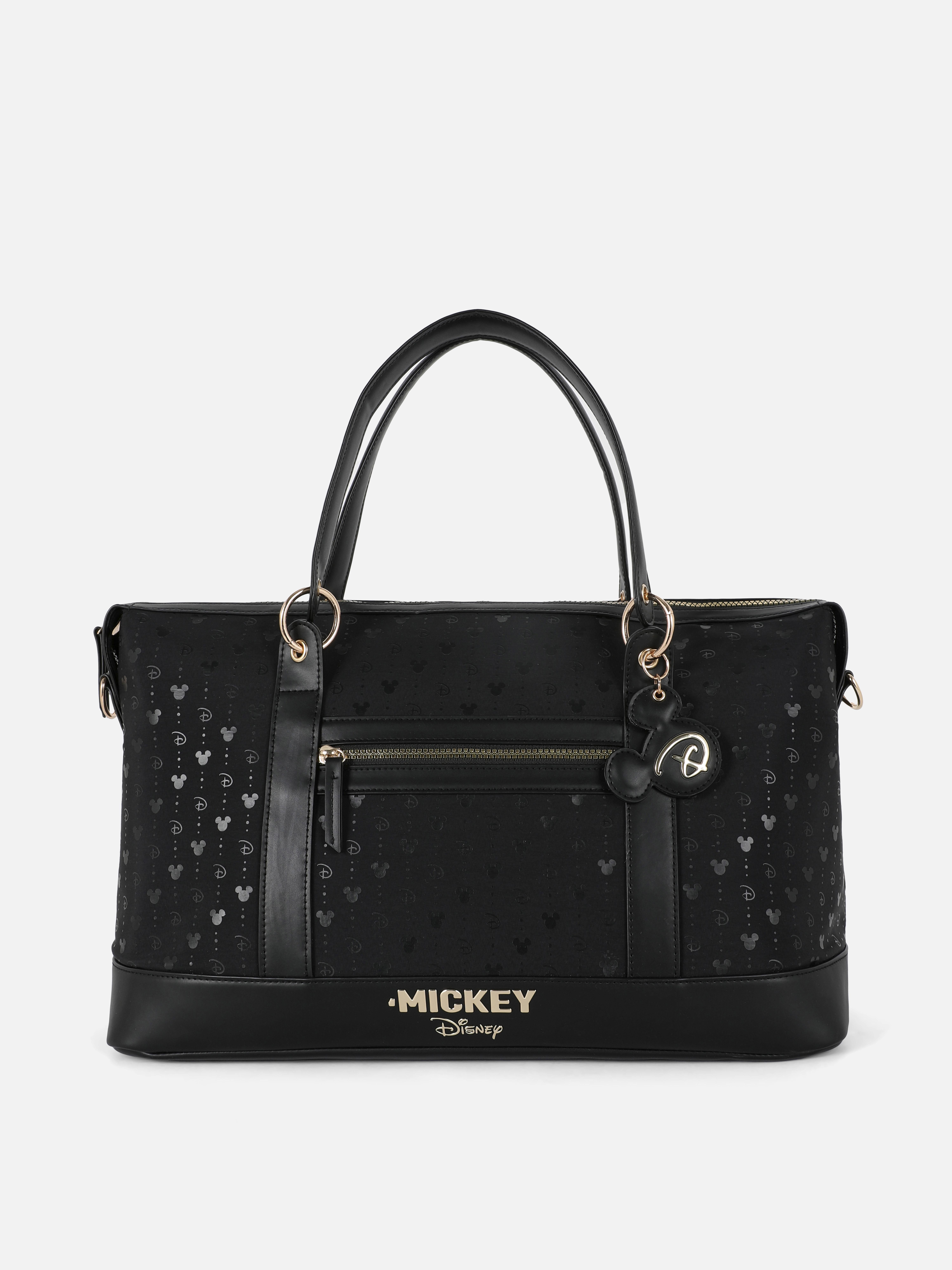 Wochenendtasche mit Disney-Mickey-Mouse-Monogramm. Disney-Mickey-Mouse-Wochenendtasche mit viel Stauraum und Monogramm.