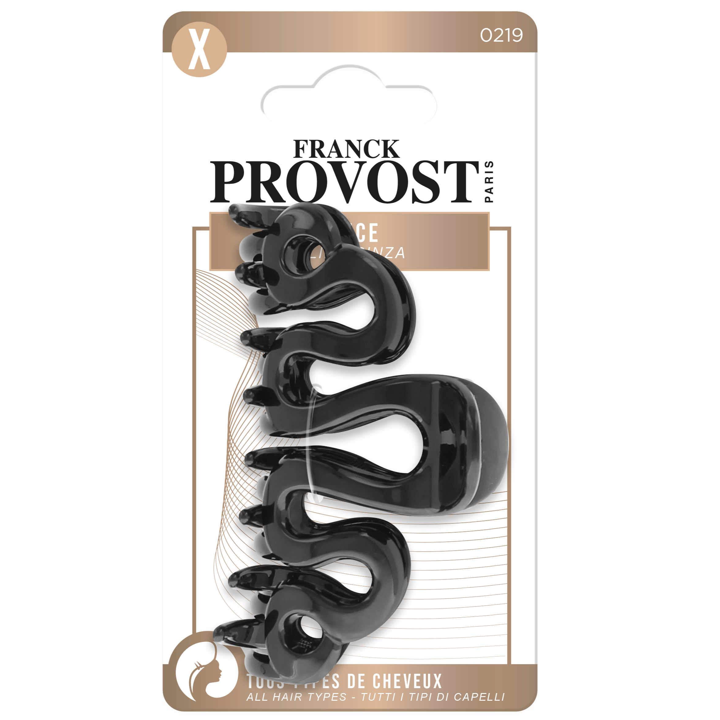 Pince à cheveux Franck Provost (1 pièce)