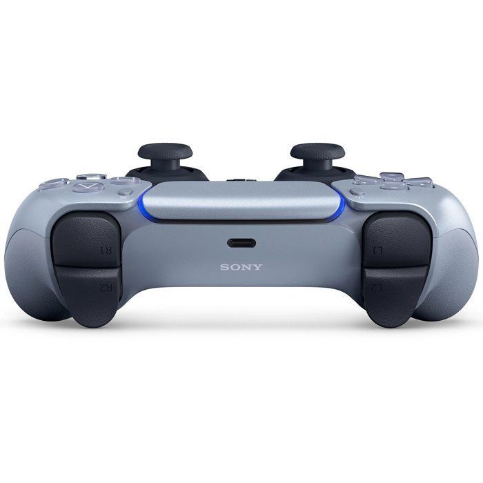 PS5 Digital Edition Bundle (without disc drive): PlayStation 5 (Slim) console + Vertical stand + 2nd DualSense controller Sterling Silver