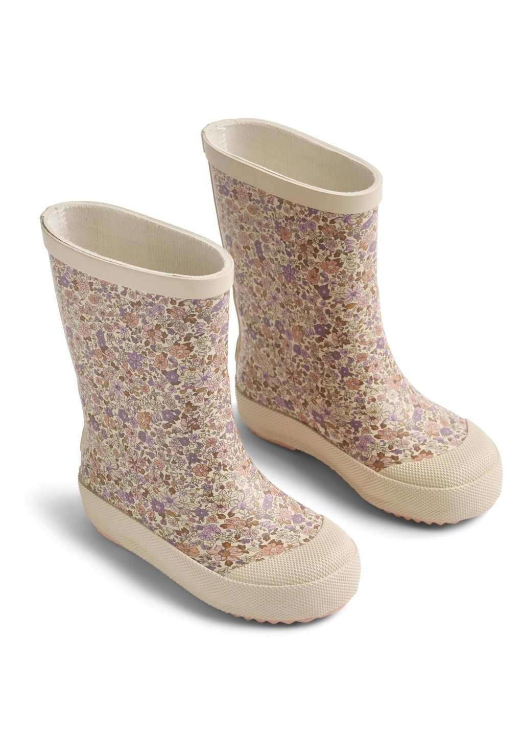 Blé boueux - Bottes en caoutchouc - prairie de lilas