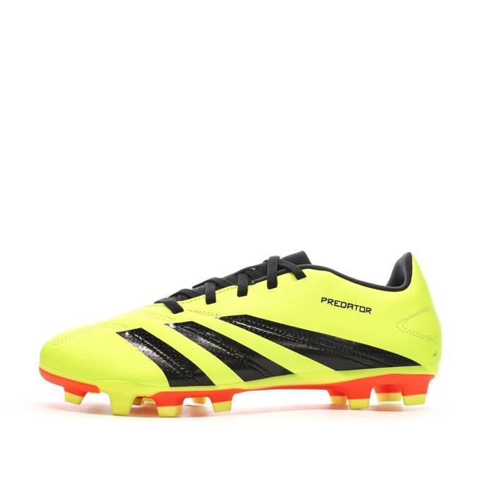 Botas de fútbol Adidas Predator Club FXG amarillas para hombre