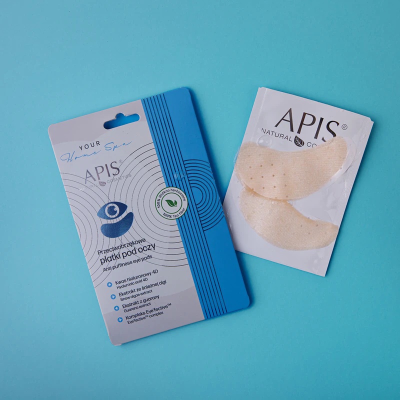 Apis Natural Cosmetics mājas spa acu maska pret pietūkumu un tumšajiem lokiem zem acīm