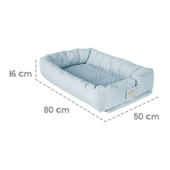 in 1 baby lounge, turquoise