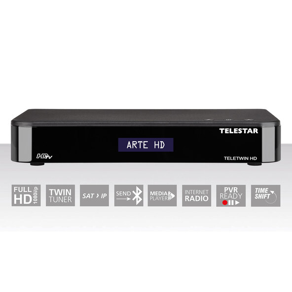 Satelliten-Receiver TELETWIN HD