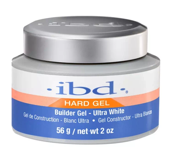 IBD Hard Gel Builder Gel ultra white biały 56g
