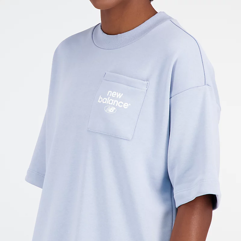 Sukienka frotte Femme Essentials Stacked Logo med nadrukiem med farge jasnoszarym