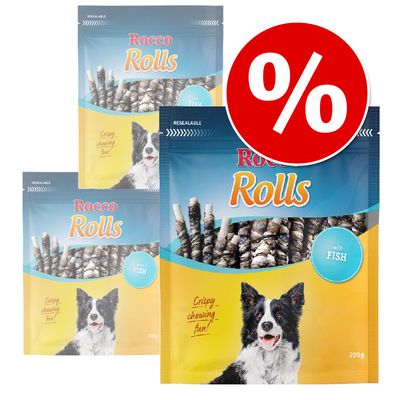 Rocco Rolls -pureskelutikkujen säästöpakkaus