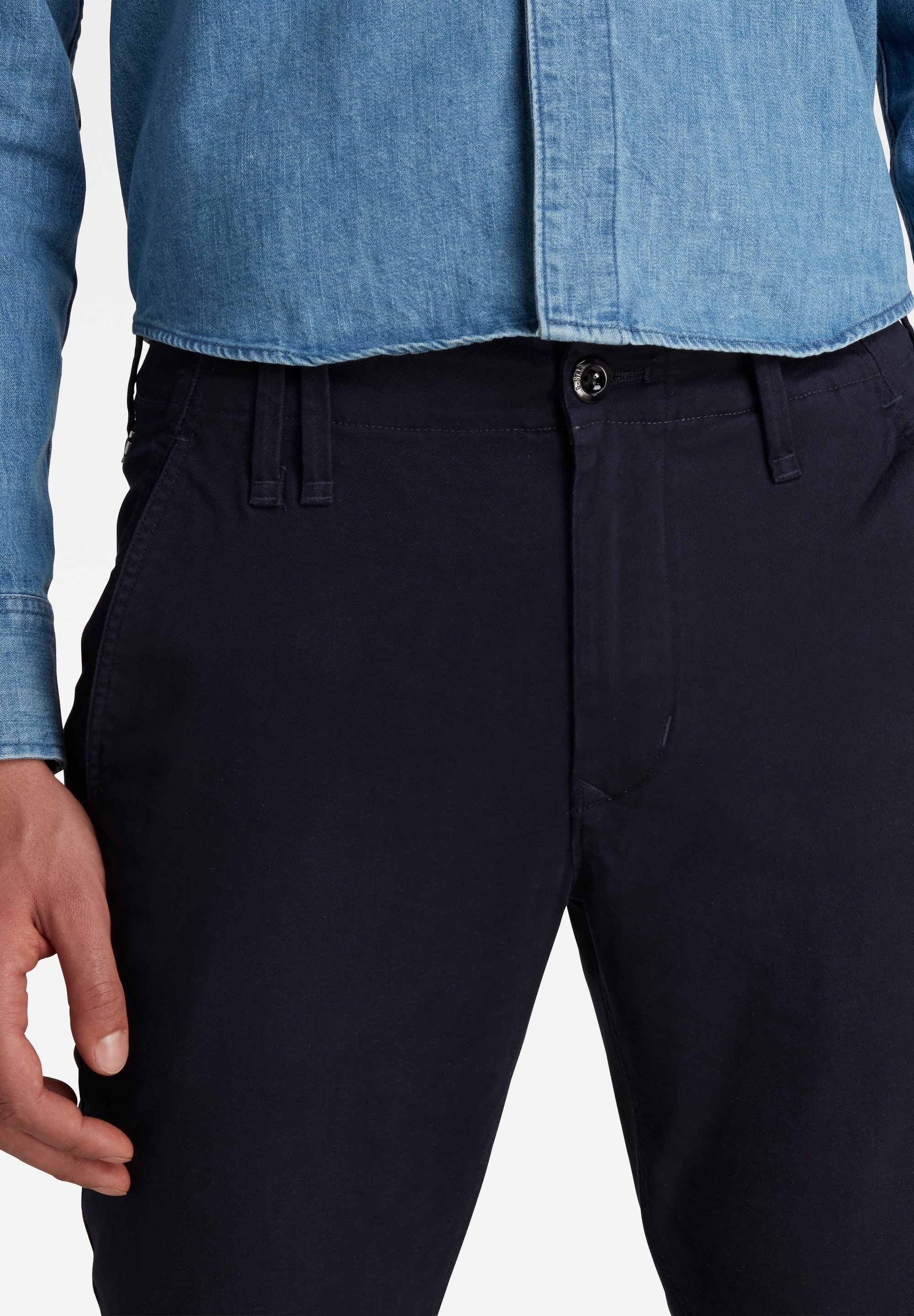Pantalon chino G-STAR - bleu foncé