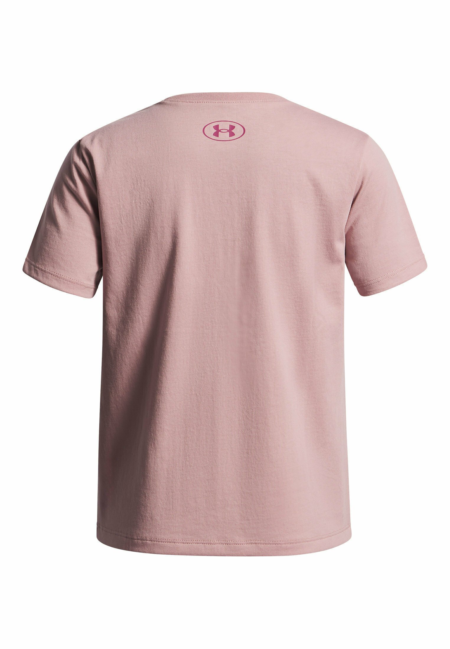 Under Armour T-shirt met korte mouwen, sneldrogend en groot logo - Sport T-shirt - toermalijnroze (673)