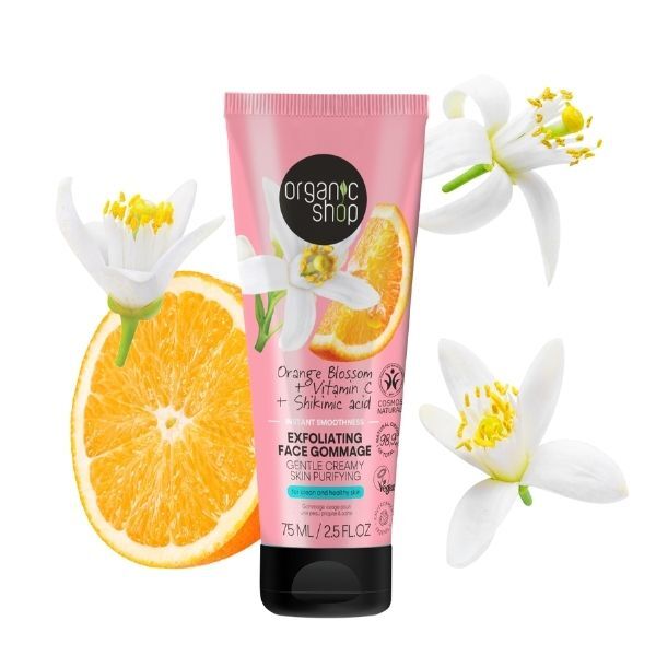 Organic Shop Appelsiininkukka Välitön Silottava Kasvovoide 75ml
