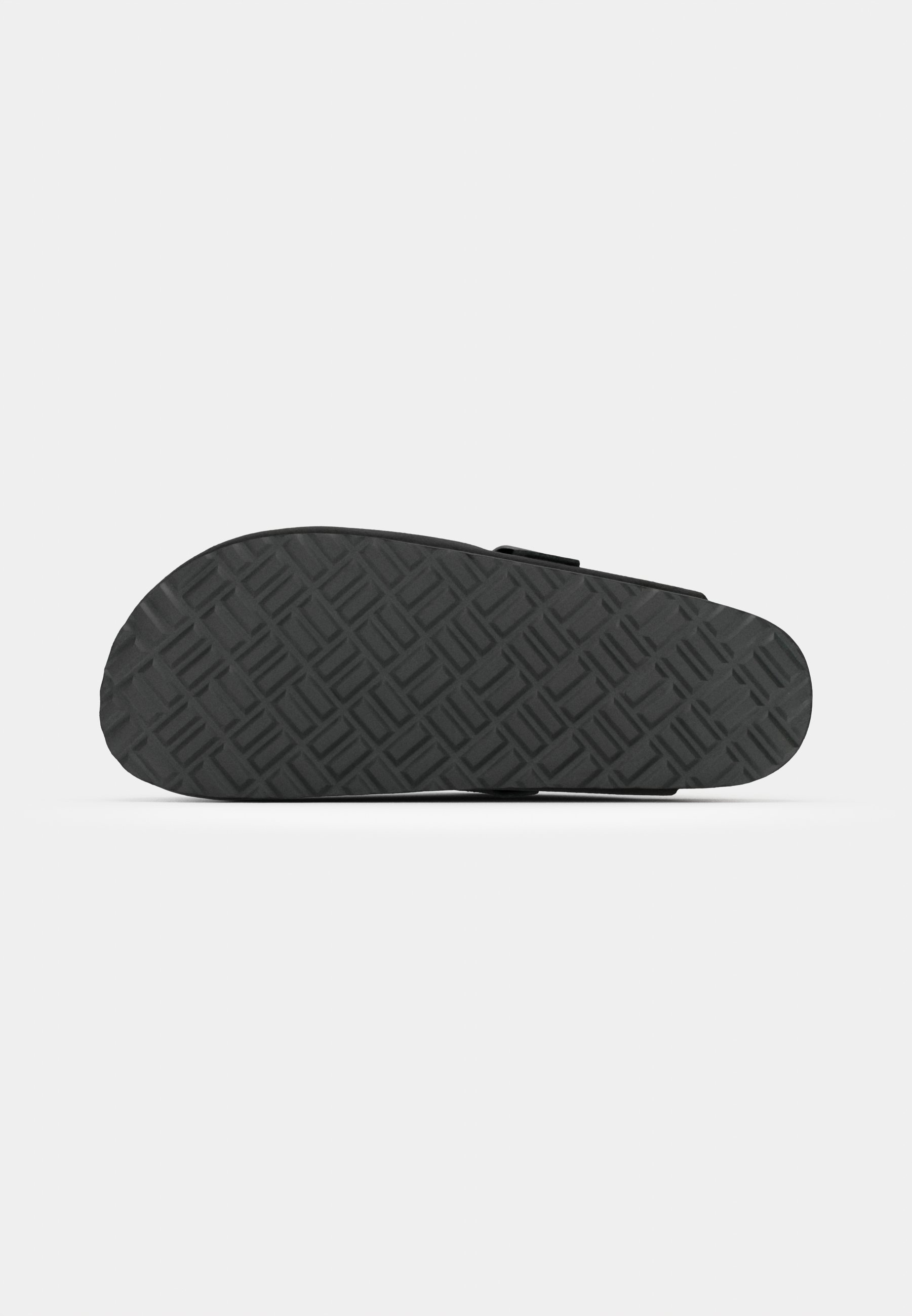 Pier One leren unisex slippers - zwart