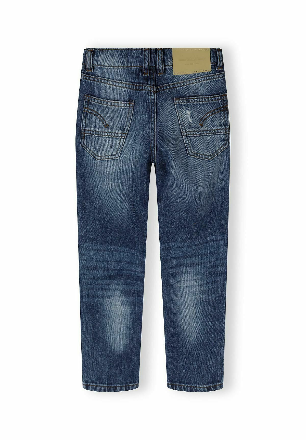 MINOTI BAGGY STRAIGHT LEG - Rechte jeans - donkerblauwe denim