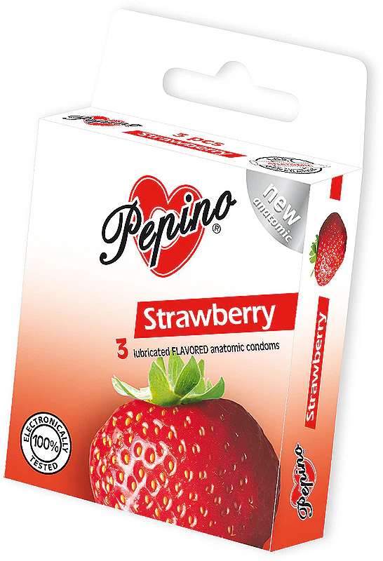 Preservativos médicos Pepino Strawberry