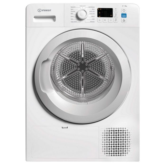 Sèche-linge à condensation INDESIT YTNM1081FR - 8 kg  - Pompe à chaleur