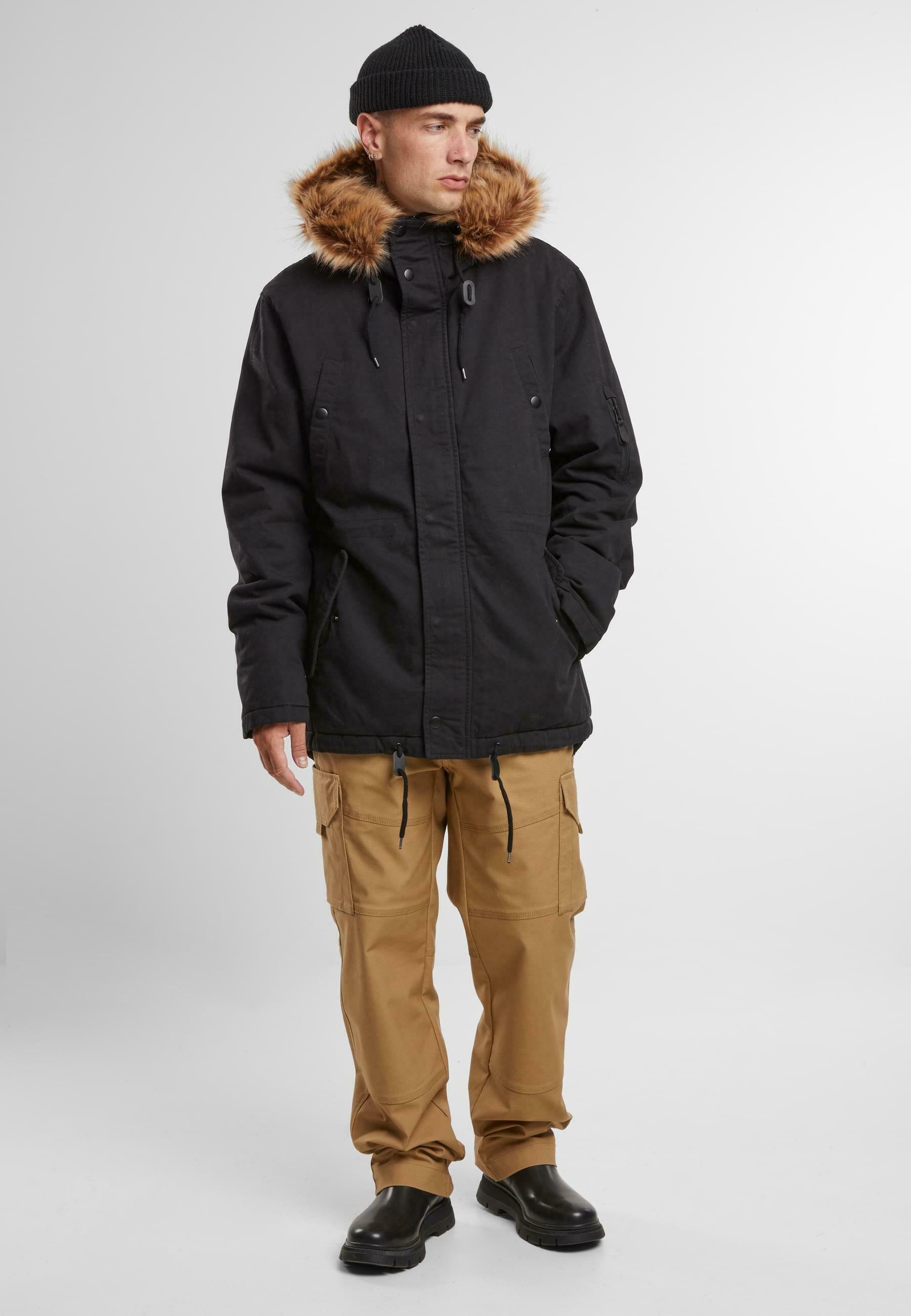 Brandit FISH TAIL - Winterjas - zwart
