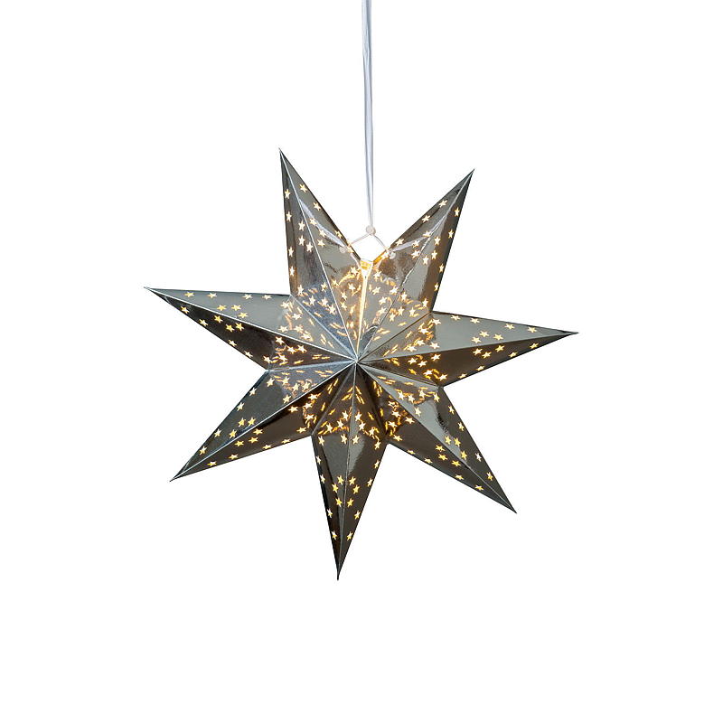 Light IT julestjerne 45 cm, med LED-lys, batteridrevet