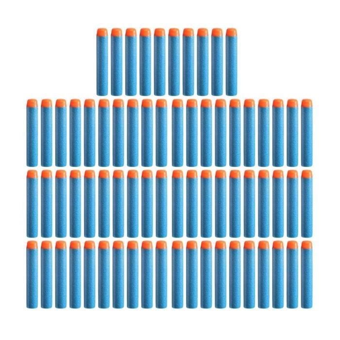 NERF Elite 2.0 Nachfüllpackung mit 70 Darts – Offizielle NERF Elite 2.0 Schaumstoffdarts – Kompatibel mit NERF Blastern – Ab 8 Jahren