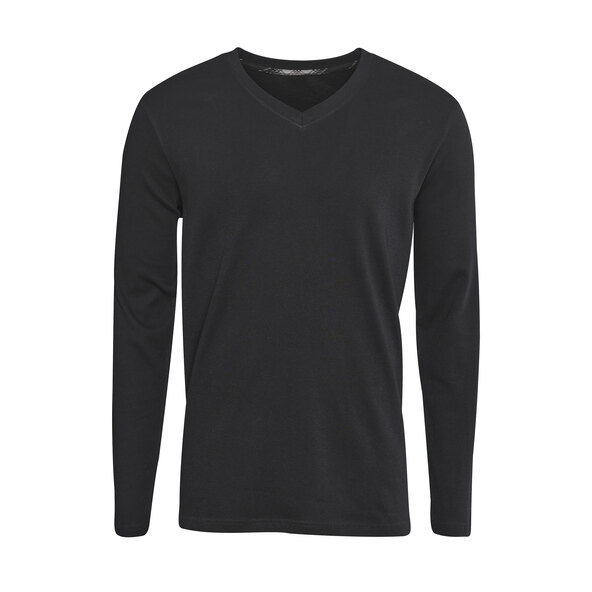Men's flannel pajamas, black