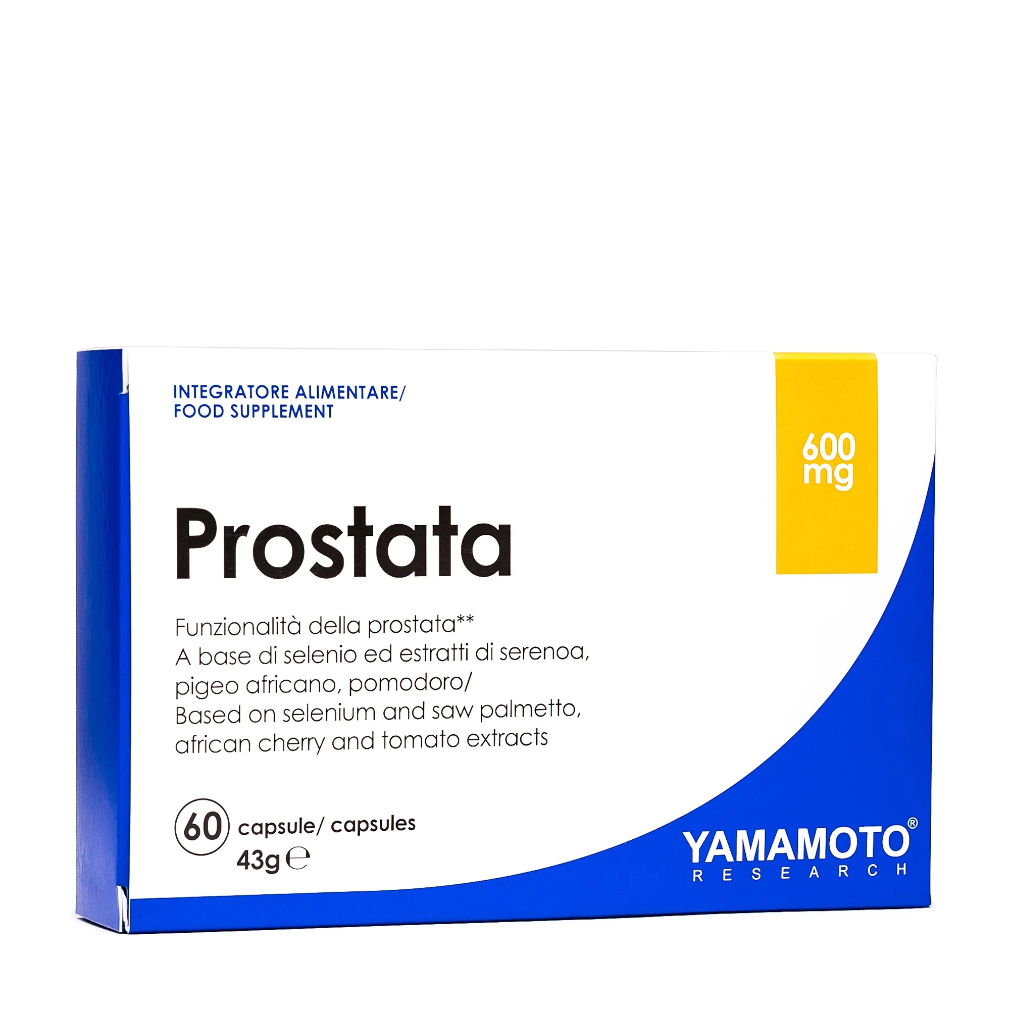 PESQUISA YAMAMOTO Yamamoto R Próstata 60 cápsulas Bem-estar da Próstata