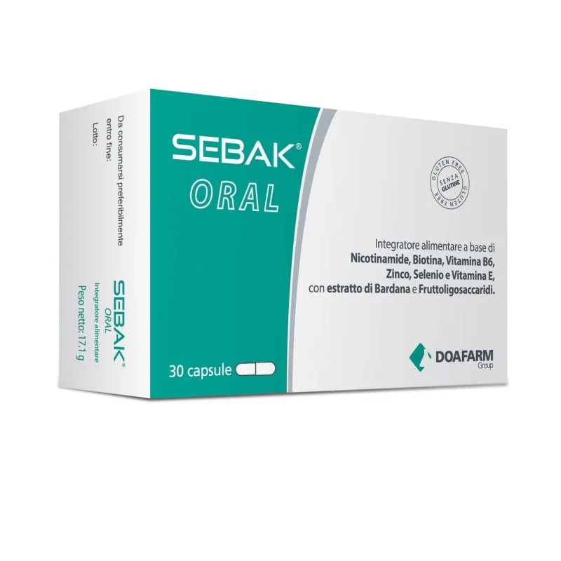 DOAFARM Sebak suplemento oral 30 cápsulas