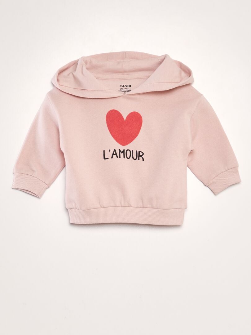 2-delige set bestaande uit een hoodie en een legging - ROZE