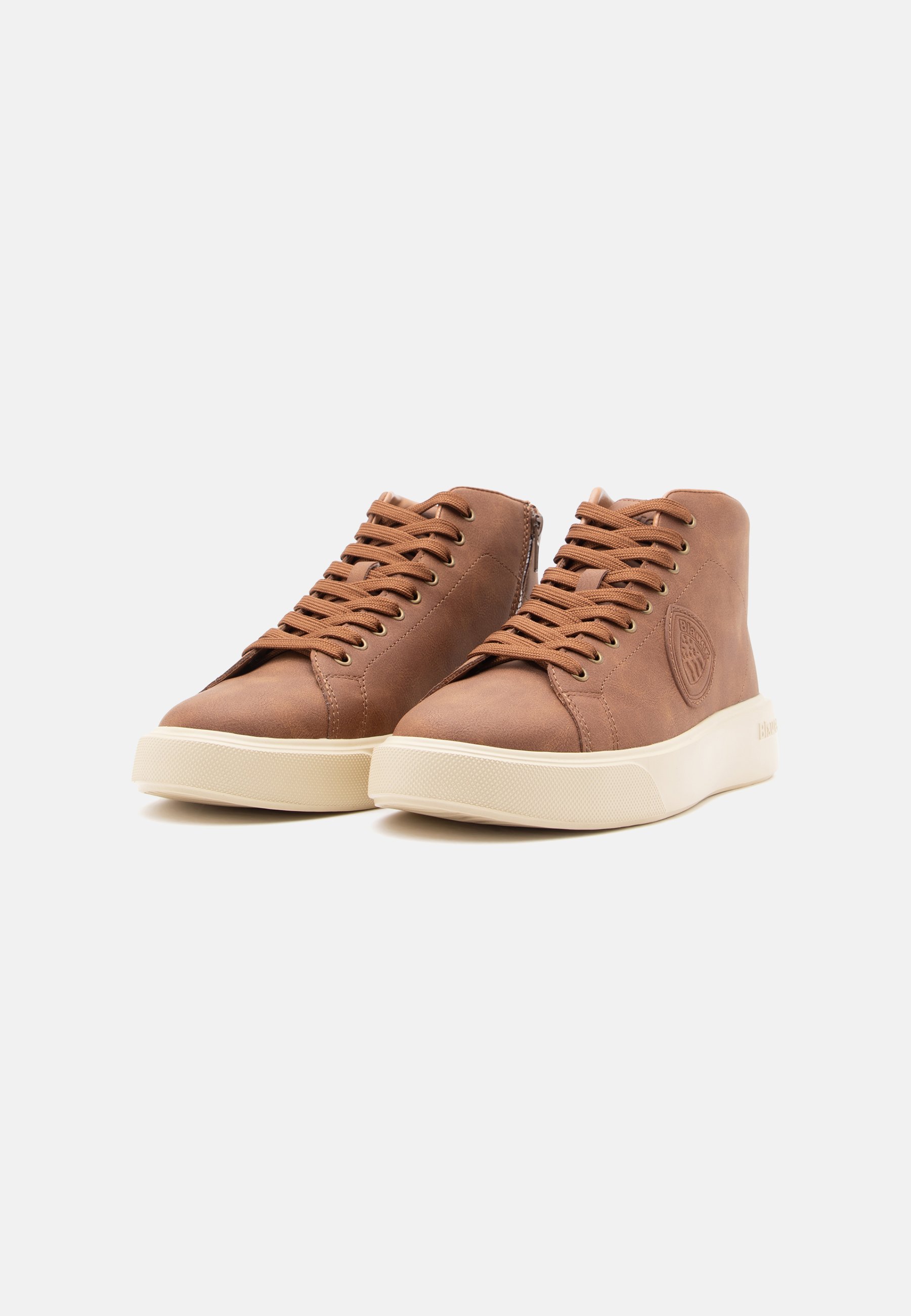Blauer BUCK08 - Scarpe da ginnastica alte - cognac