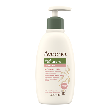 Krem Aveeno Oil do skóry suchej, nawilżający na co dzień, 300 ml
