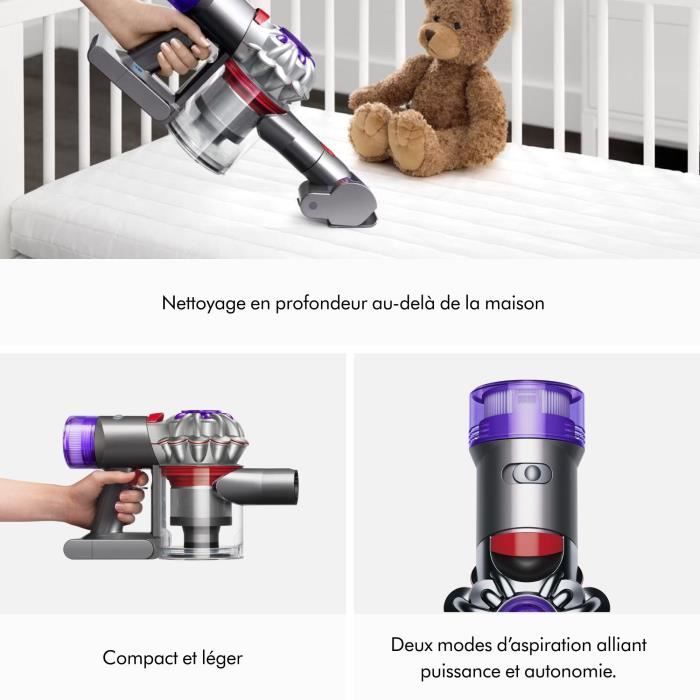 Aspiradora de mano DYSON para coche y barco - 115 AW de potencia - Potente, compacta y ligera - Ideal para coche y barco