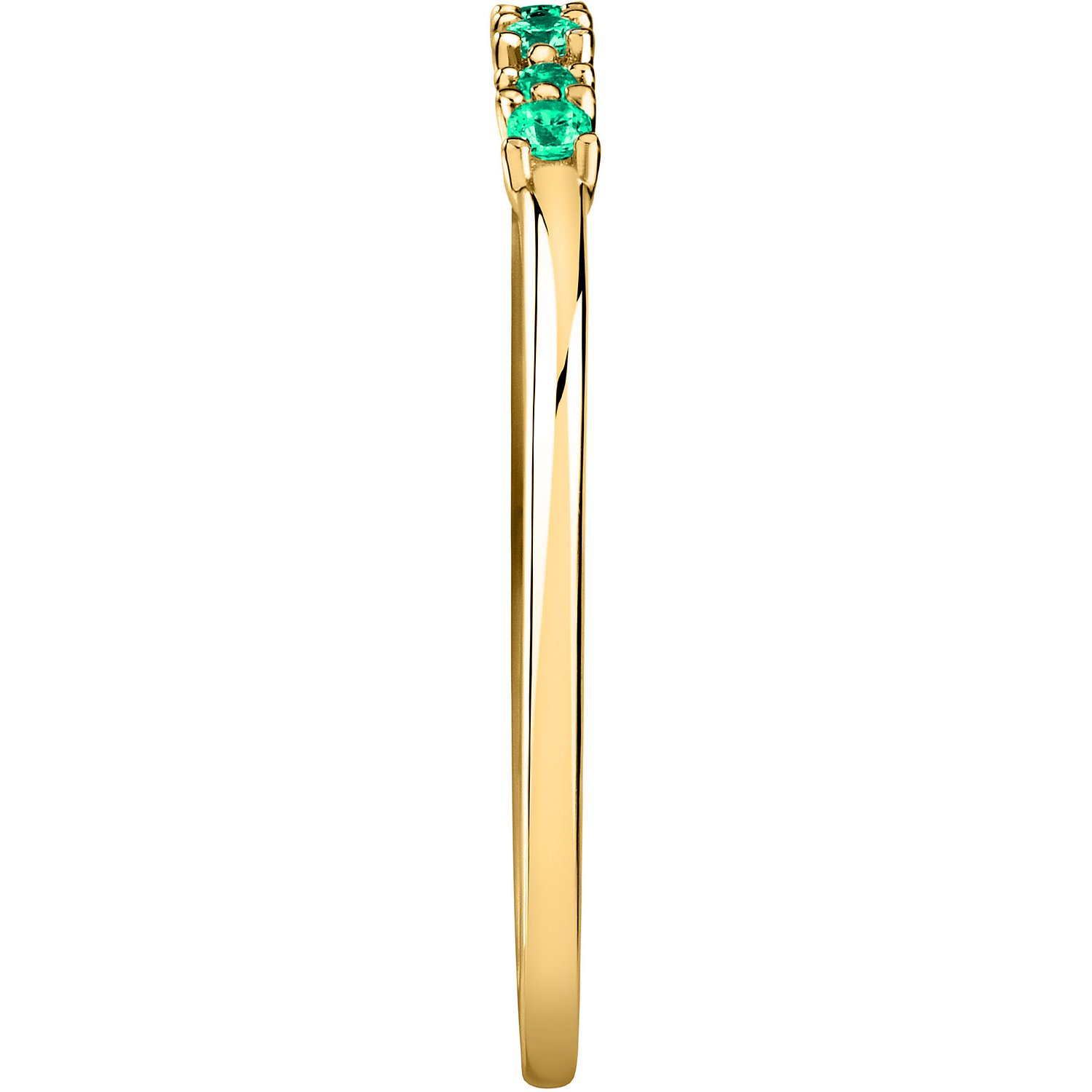 Live Diamond Bagues or jaune, vert