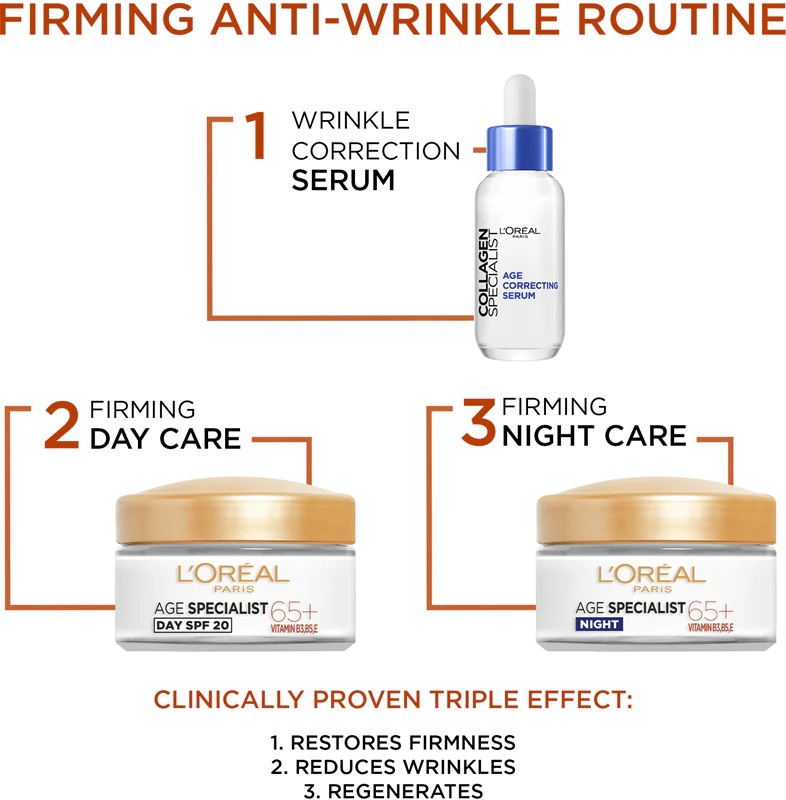 L'Oréal Paris Age Expert 70+ set proti gubam