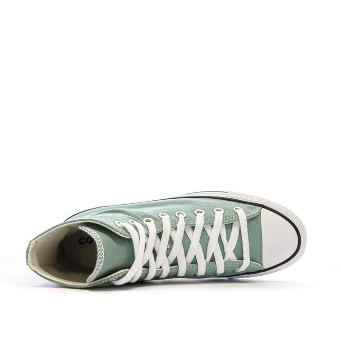 CONVERSE CHUCK TAYLOR ALL STAR Sneakers Verdi - Adulto - Lacci - Suola piatta - Tessuto