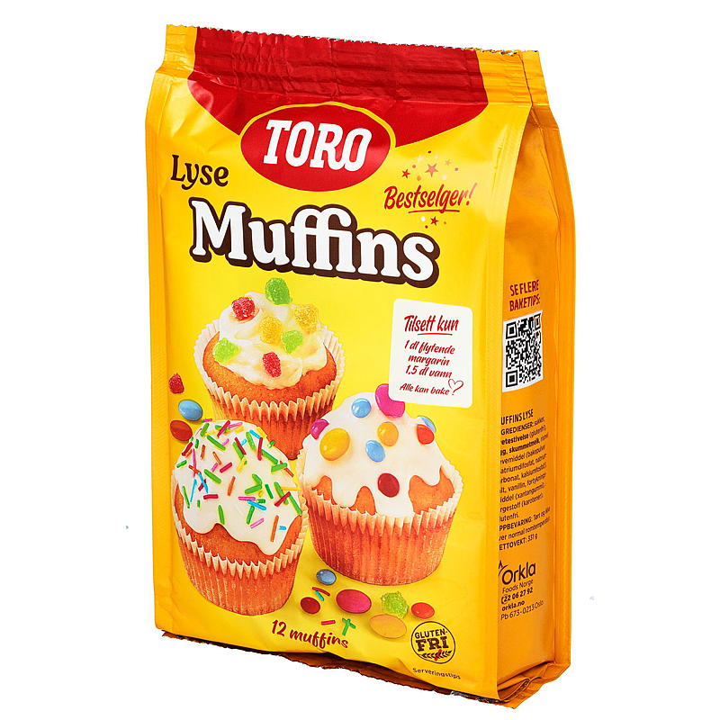 Muffins Toro Light 331 g Toro