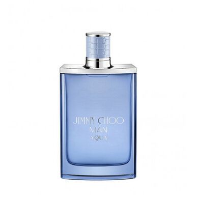 Jimmy Choo Man Aqua Eau de Toilette Perfume de Homem Amadeirado  50 ml 50 ml