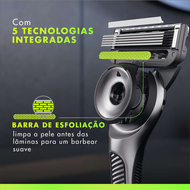 Gillette Pack Labs Silver -kuorintapala 1 kpl 1 kpl