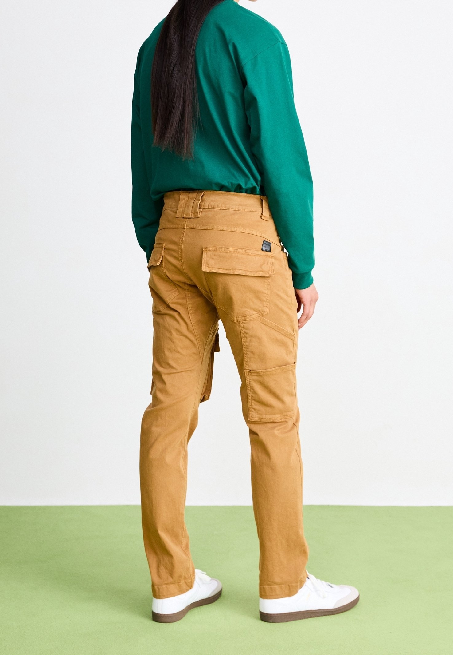 Pantaloni cargo Alpha Industries - color kaki