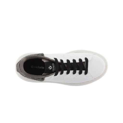Zapatillas De Efecto Piel Victoria Milán Con Trasera De Serpiente Y Logotipo Troquelado
