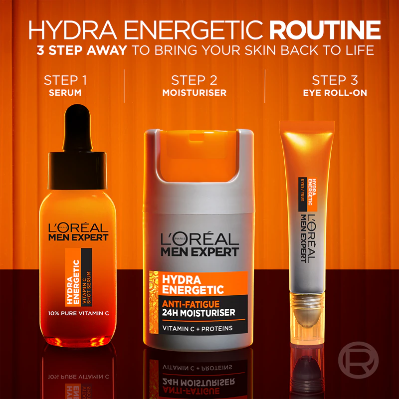 L'Oréal Paris Men Expert Hydra Energetic sérum energizante para homens