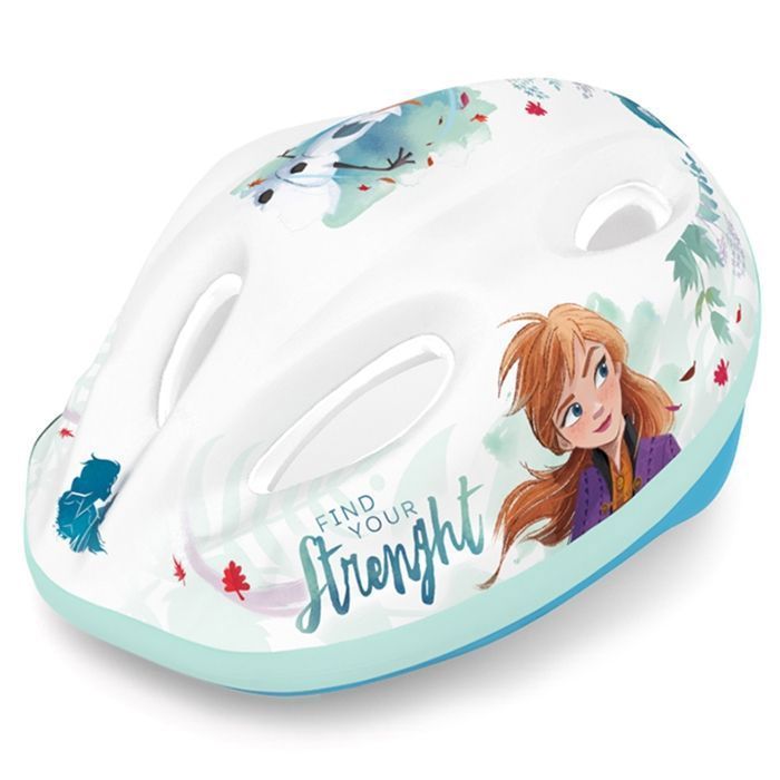 Frozen Elsa Anna Olaf Children's Bike Helmet, for Girls, Lightweight, Adjustable 52-56 cm