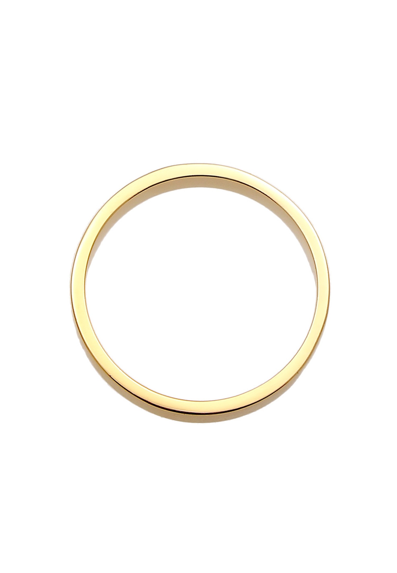 Elli Femmes Fiançailles Simple Élégant en Argent Sterling 925