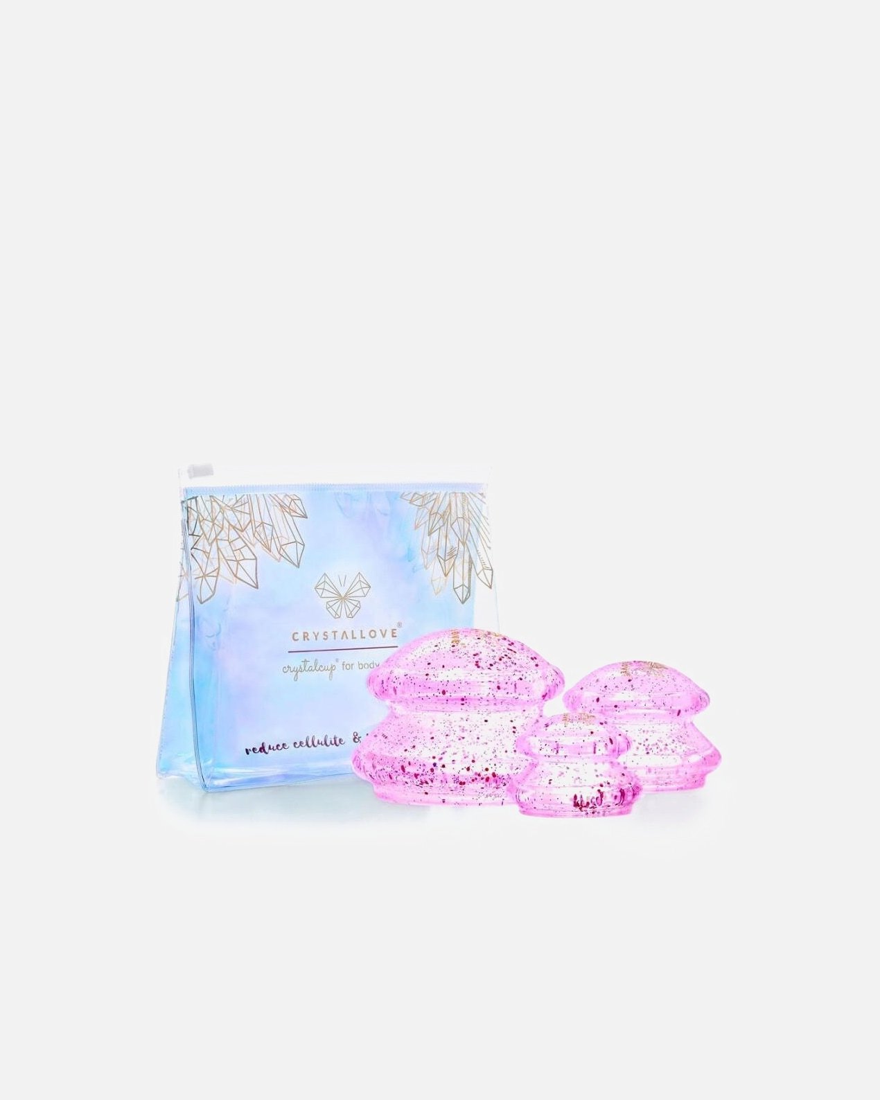 Masážne príslušenstvo Crystallove Schröpfkopf – Ruža – 1 kus
