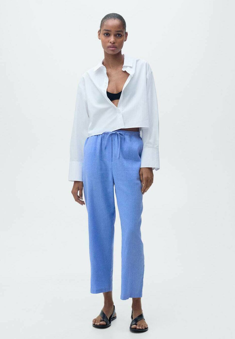 Mango broek - donkerblauw