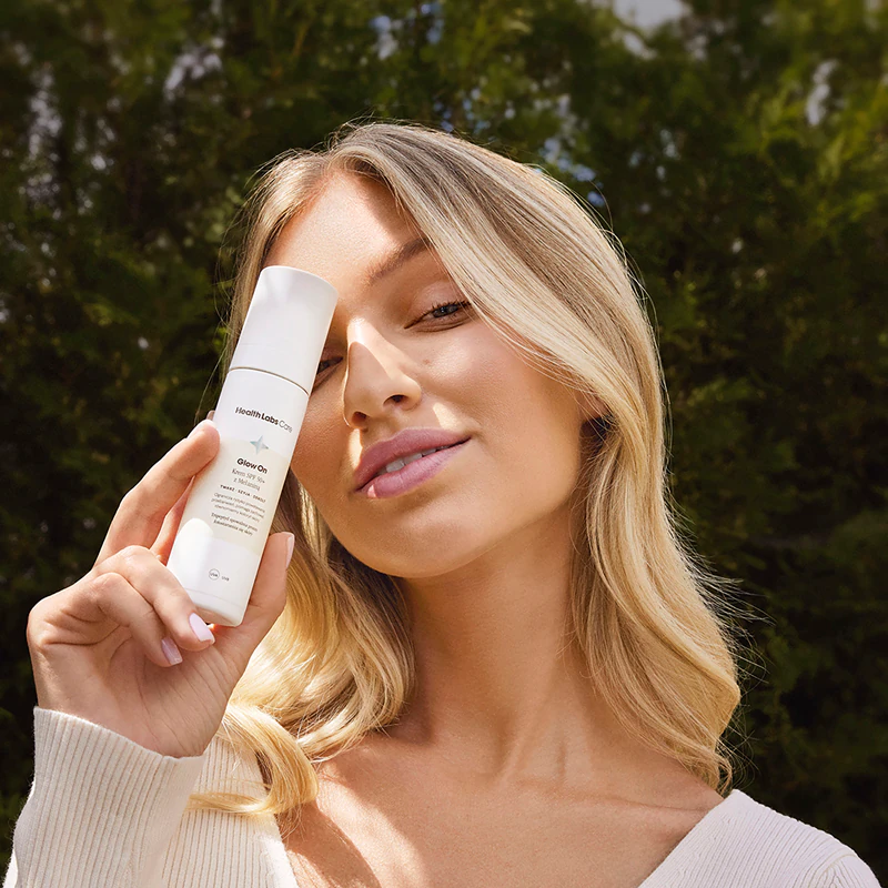 Health Labs Care Glow On Creme LSF 50+ mit Melanin Tagescreme LSF 50+